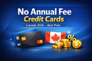 No annual fee credit cards Canada 2026