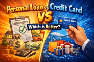 Personal loan vs credit card showdown